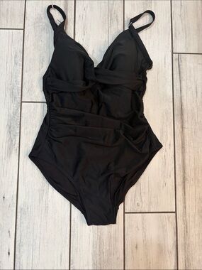 Calvin Klein Black Swimwear Top